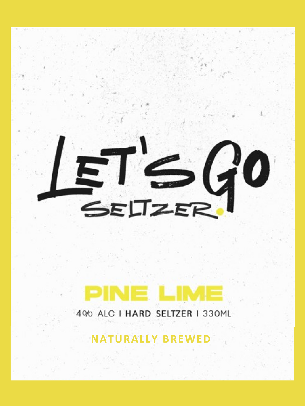 Let's Go (Australia) - Seltzer Pine Lime - 4% - 50ltr Keg - Sydney ONLY