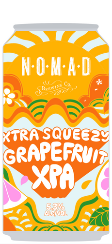Xtra Squeezy - Grapefruit XPA   - 375ml Can - 5.3% - 2 Pack Sizes