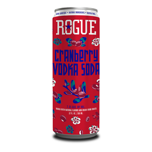 Rogue Spirits - Cranberry Vodka Soda 7.5% - 355ml Cube 4 Pack - 355mL