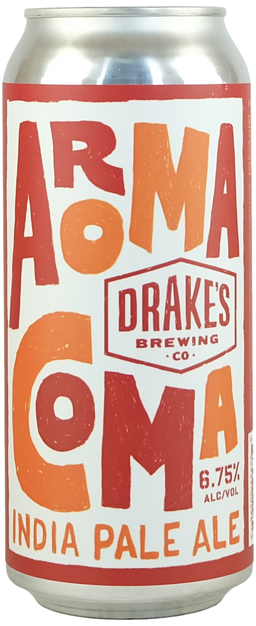 Drakes (USA) - Aroma Coma - Hazy IPA - 6.75% - 473mL 2 Pack