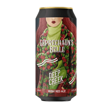 Deep Creek (NZ) - Leprechauns Belle - Irish Red Ale  4.6% - 440mL x 8