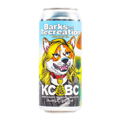 KCBC (USA) - Barks & Recreation - DDH Hazy IPA - 7.2% - 473ml