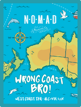 Load image into Gallery viewer, Nomad - Wrong Coast Bro! - West Coast IPA 6.5% - Can - 440ml