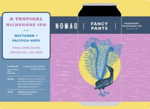 Nomad - Fancy Pants - Raspberry Milkshake IPA - 7% - Can - 440ml