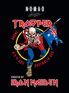1 Nomad - Iron Maiden Trooper  - XPA 4.5%  - 50ltr Keg - Sydney ONLY