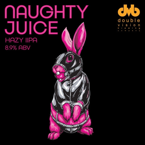 Double Vision (NZ) - Naughty Juice 8.9% - Hazy IPA - 20ltr Keg - Sydney ONLY