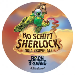 BACH (NZ) - NO SCHITT SHERLOCK - India Brown Ale 6.8% - 50ltr Keg - Sydney ONLY