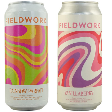 FIELD WORKS - VANILLABERRY & RAINBOW PAIRFAIT - Sour 2 Pack - 473mL cans