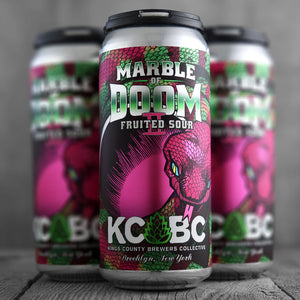 KCBC (USA - New York) - Marble Of Doom II - Thick Vibrant Fruited Sour  - 5.5% - 473mL 4 Pack