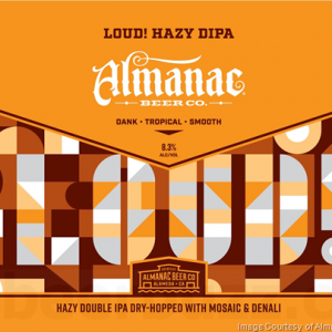 Almanac (USA) - Loud - Hazy DIPA 8% - 20ltr Keg - Sydney ONLY