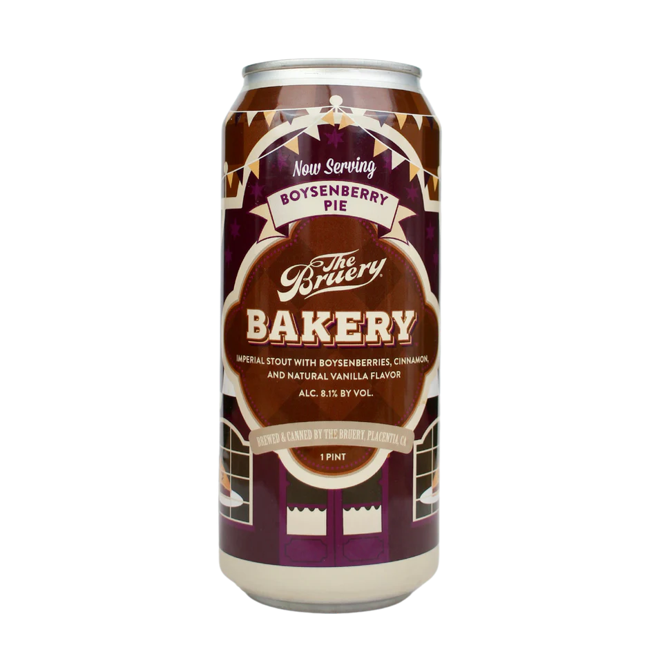 Bruery - Bakery Boysenberry Pie - Spiced Stout - 473ml