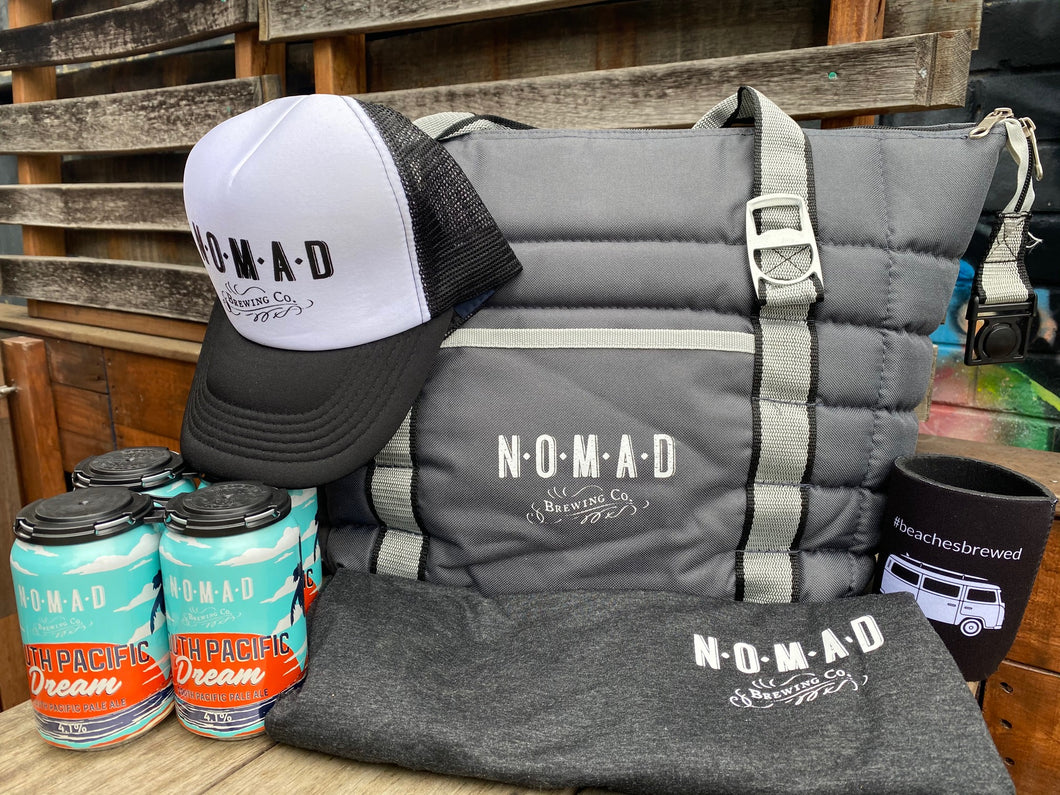 Nomad Beer lovers  pack - 4 Pack + Cooler Bag + T-Shirt + Stubby Holder