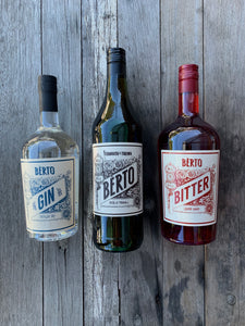 Negroni Pack - Berto Premium Spirits (Gin / Vermouth / Bitters)